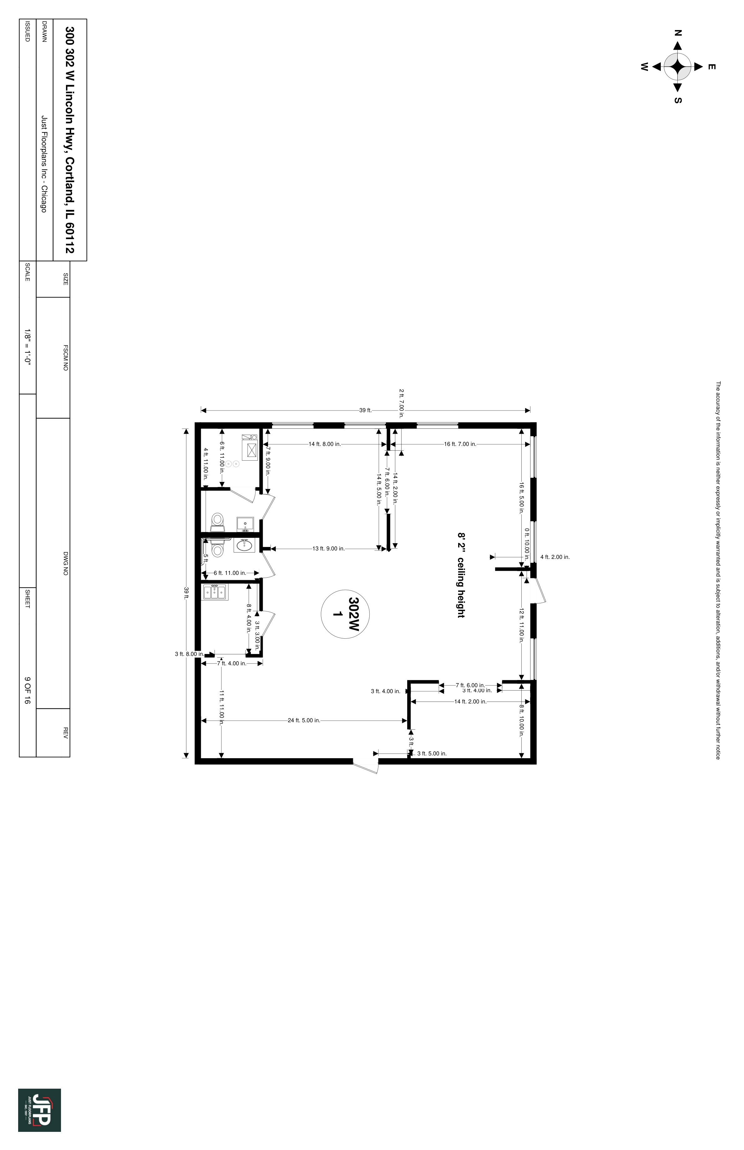 Unit 1 floor plan